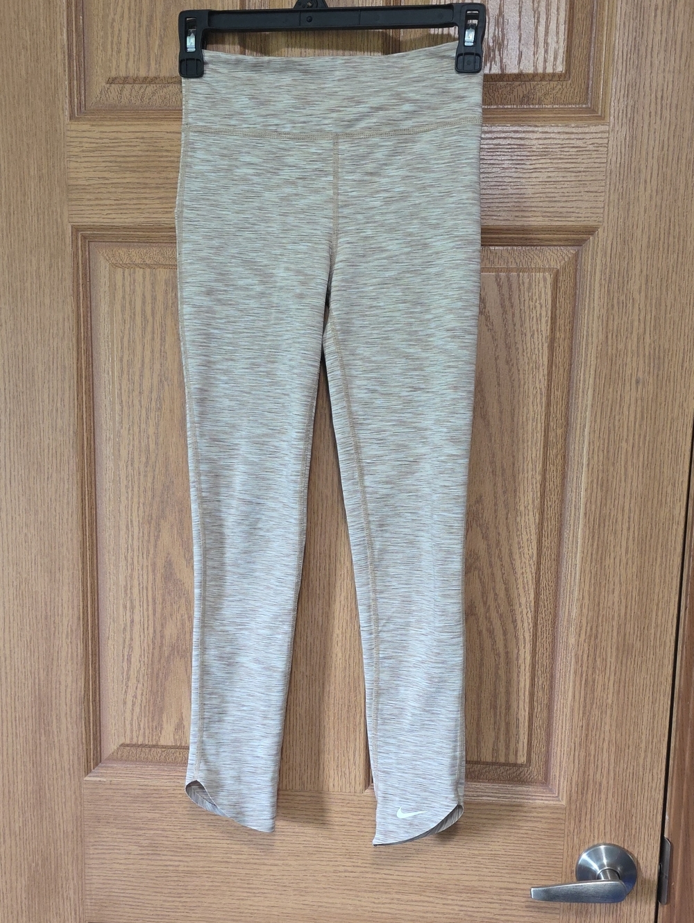 Nike Dri-FIT Heathered Tan Leggings